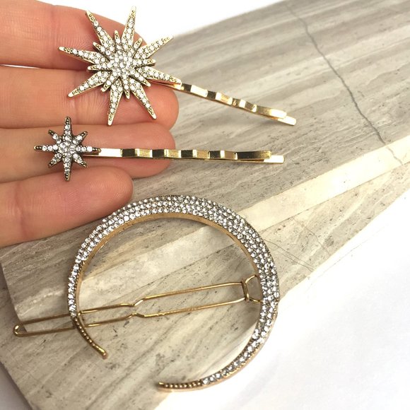 New~ Anthropologie Astria Hair pin Set main image 4